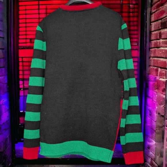 Sexy Santa "One Night Only" Christmas Sweater X-Mas - Picture 2 of 5